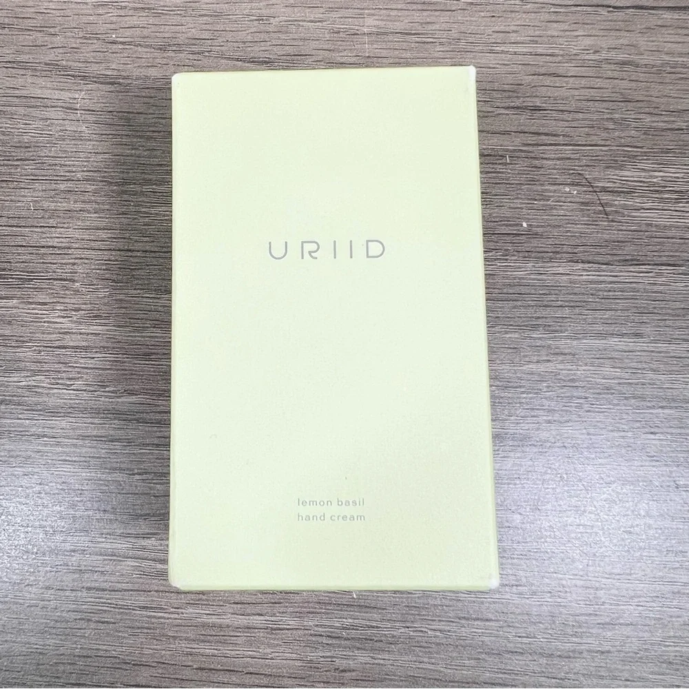 Korean Beauty Uriid Lemon Basil Shea Butter Hand Cream